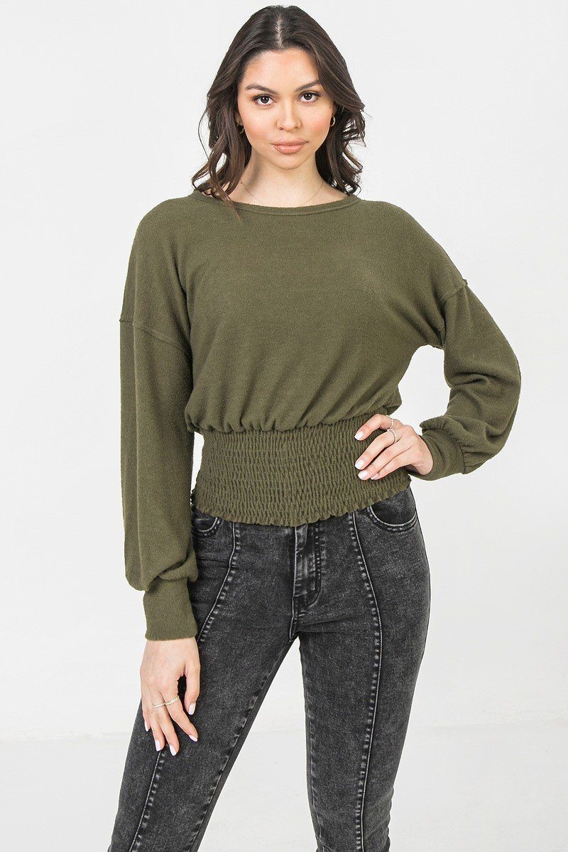 A Knit Top Featuring Wide Neckline Look Up Deals