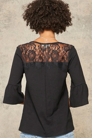 A Knit Top With Deep V Neckline And Yoke Design Look Up Deals