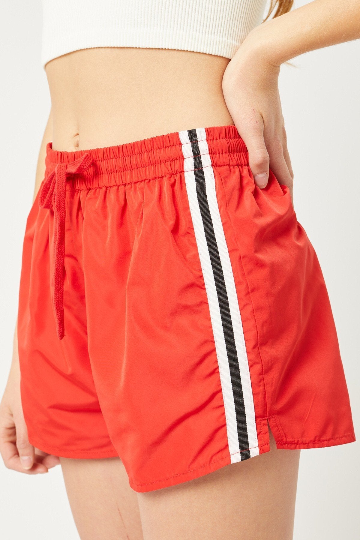 A Pair Of Windbreaker Shorts Look Up Deals