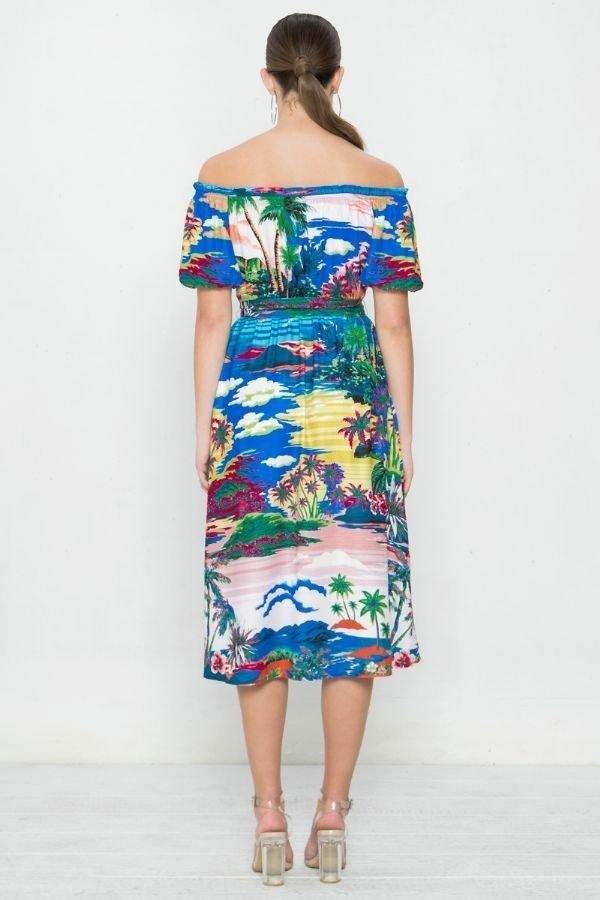 A Printed Woven Dress Look Up Deals