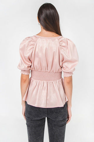 A Solid Sateen Top Look Up Deals