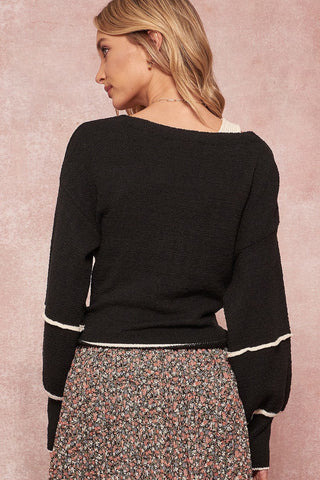 A Textured Knit Cardigan Sweater Look Up Deals