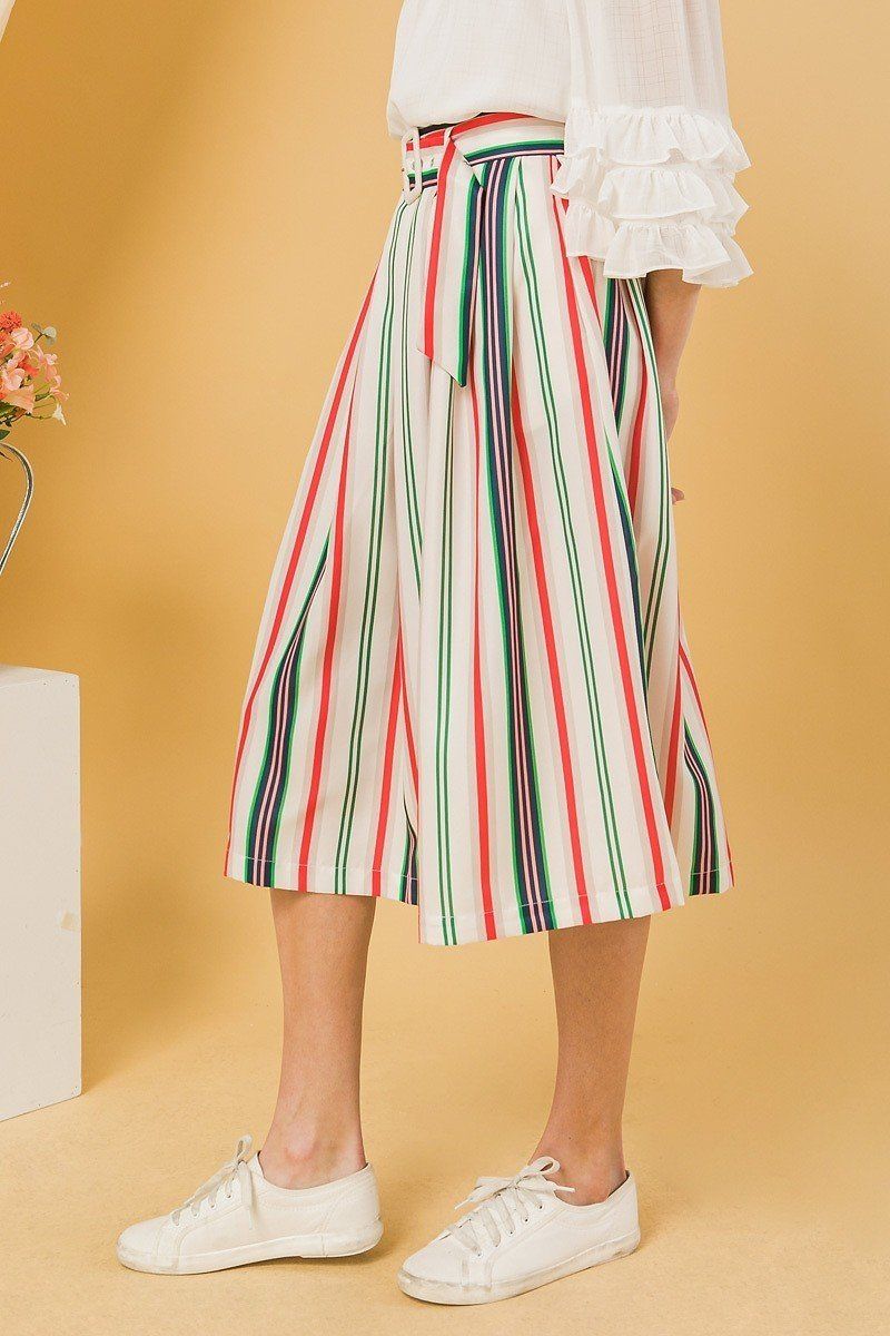 A Woven Midi Skirt Look Up Deals