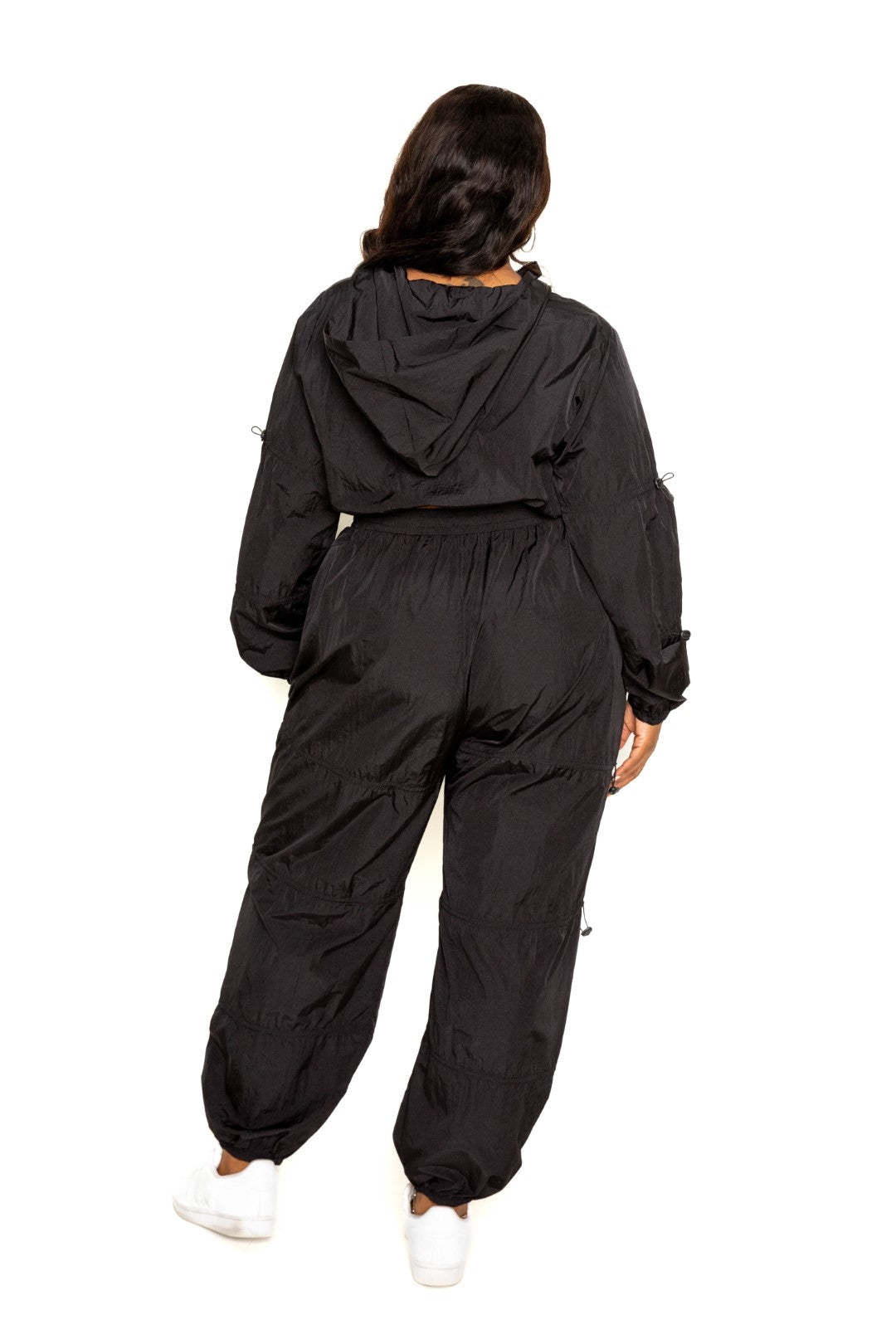 Active Zip Up Set With Cord Lock Detail Look Up Deals