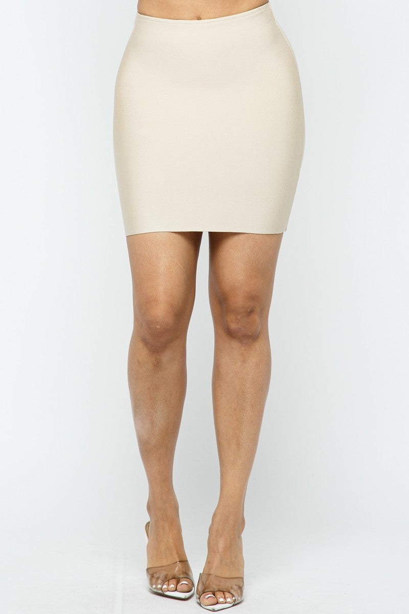 BANDAGE MINI SKIRT Look Up Deals