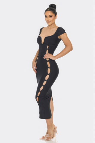 Bandage Midi Dress Look Up Deals