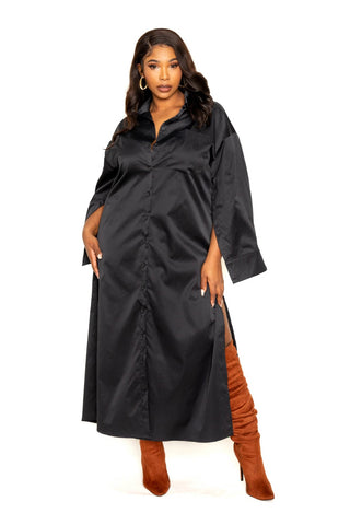 Cape Sleeve Shirt Dress Look Up Deals