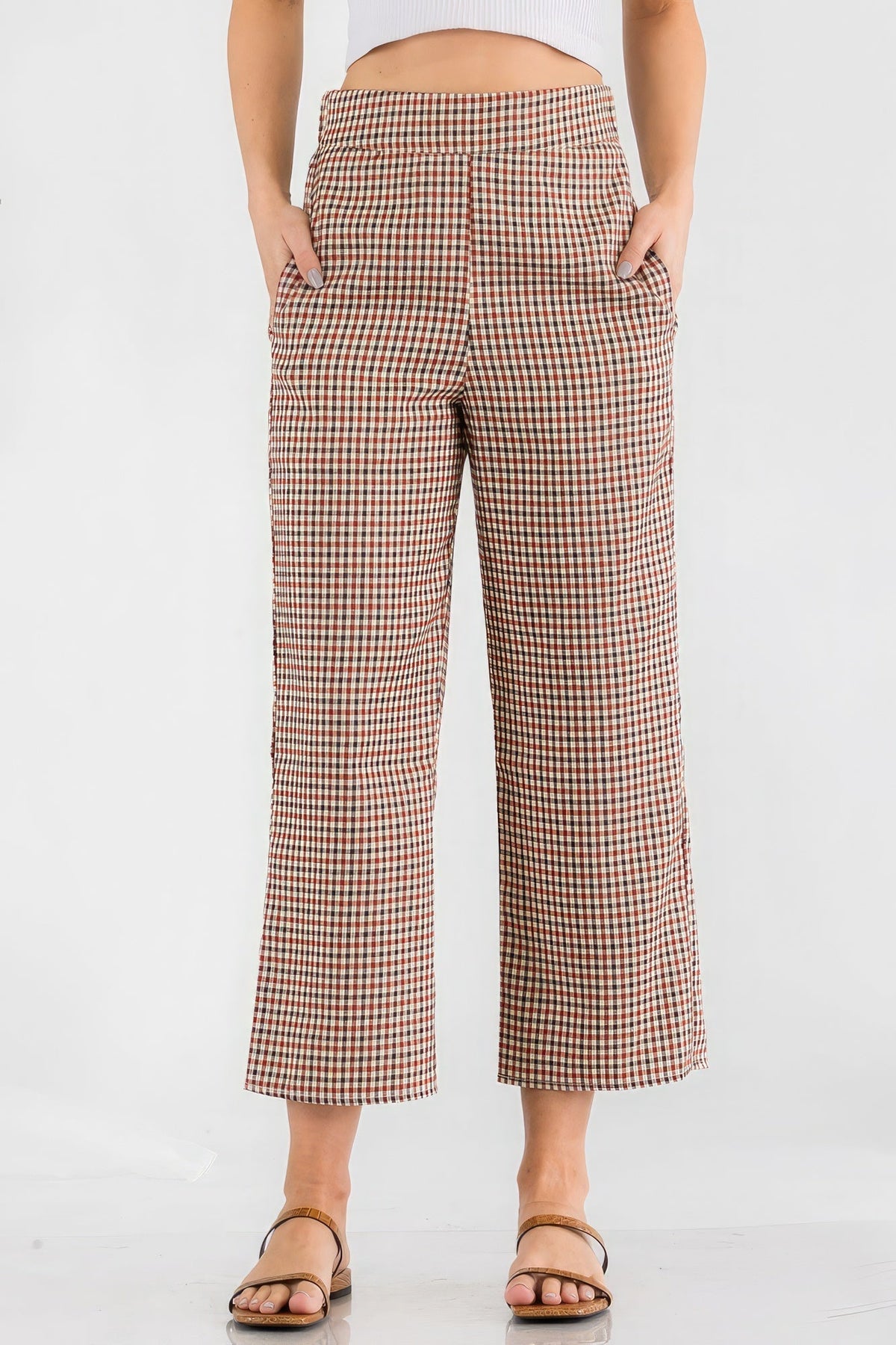 Chic High Waisted Pants Look Up Deals