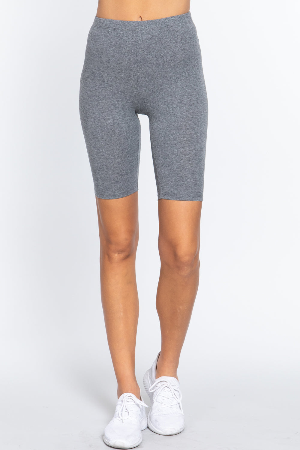 Cotton Jersey Short Leggings Look Up Deals