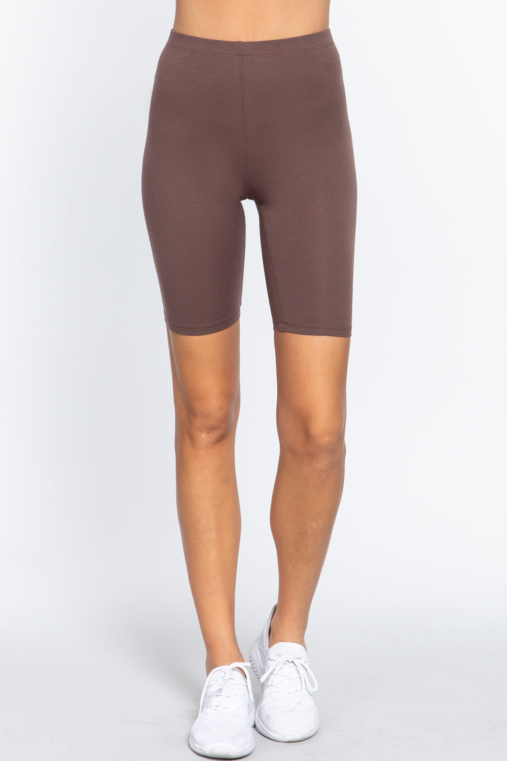 Cotton Jersey Short Leggings Look Up Deals