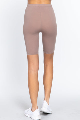 Cotton Jersey Short Leggings Look Up Deals