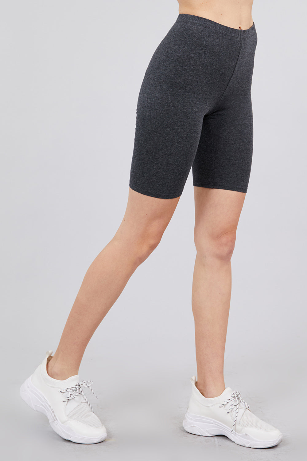 Cotton Jersey Short Leggings Look Up Deals