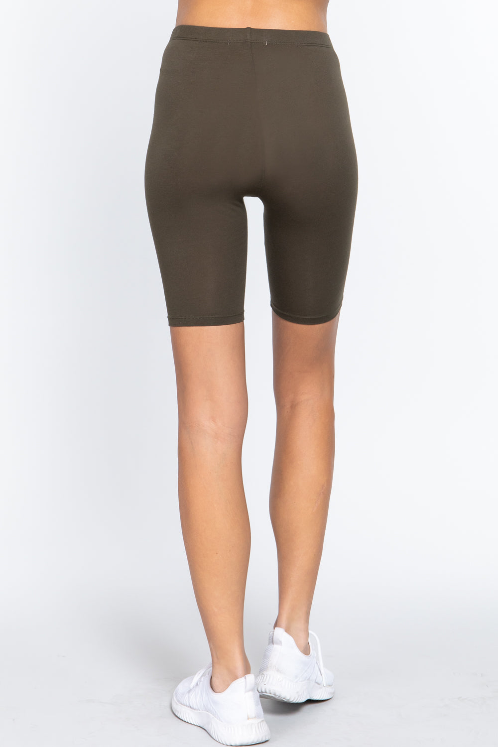 Cotton Jersey Short Leggings Look Up Deals