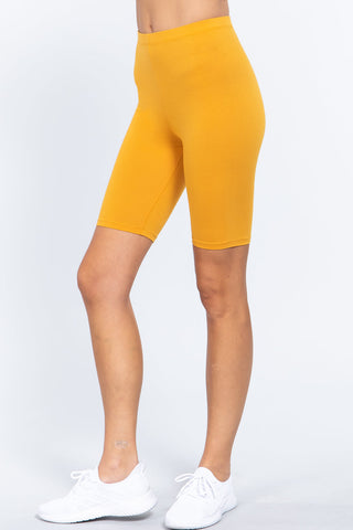 Cotton Jersey Short Leggings Look Up Deals