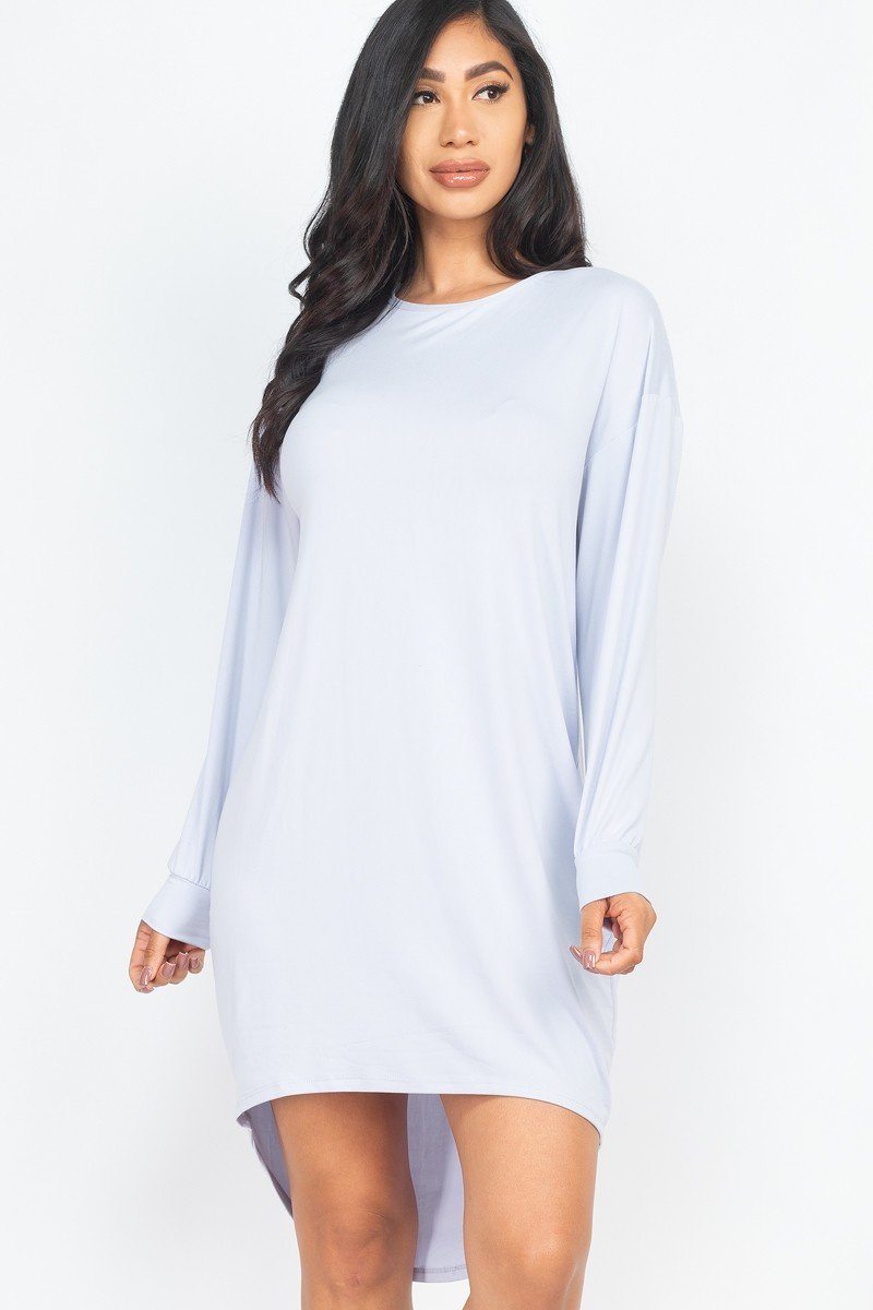 Cozy High Low Dress Look Up Deals