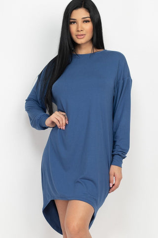 Cozy High Low Dress Look Up Deals