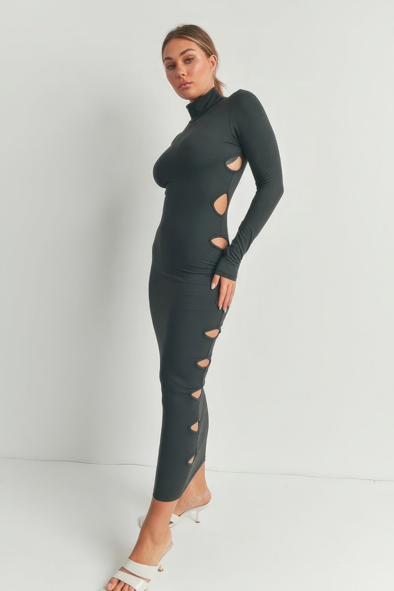 Cutout Detail Maxi Dress Look Up Deals