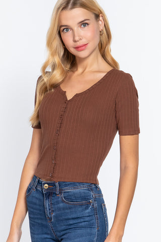 Elbow Slv Rib Knit Cardigan Look Up Deals