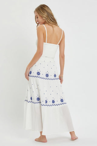 Embroidery Maxi Skirts Look Up Deals