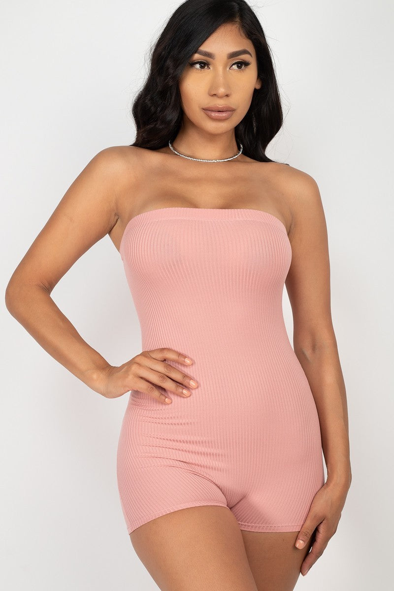 Fitted Tube Romper Look Up Deals