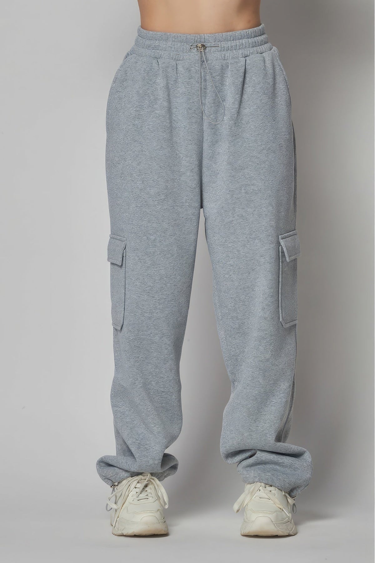 Fleece Lined Cargo Sweat Jogger Pants Look Up Deals