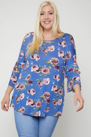 Floral Print Top Look Up Deals