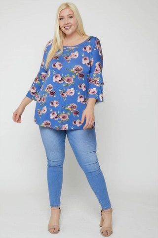 Floral Print Top Look Up Deals