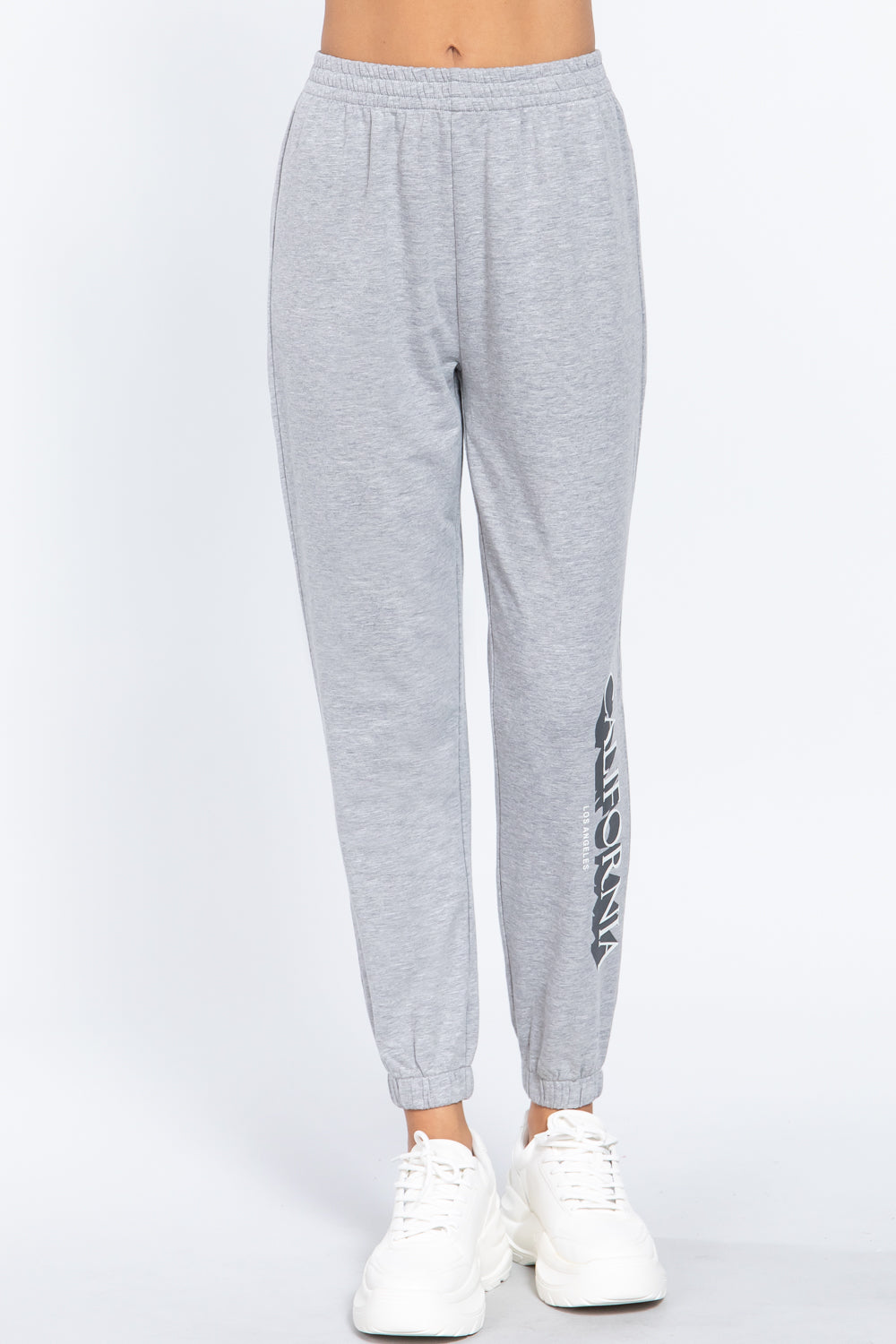 Graphic Long Jogger Pants Look Up Deals