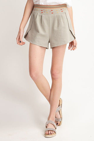 High Rise Waist Shorts Look Up Deals