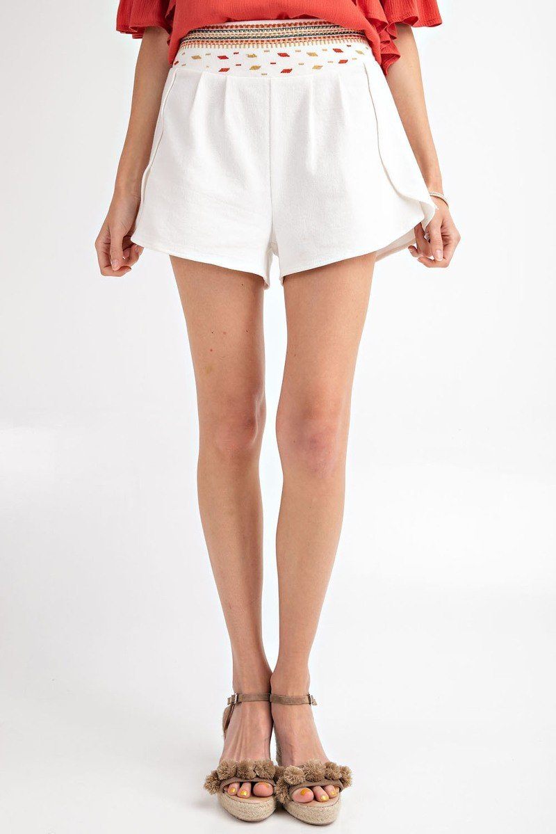 High Rise Waist Shorts Look Up Deals