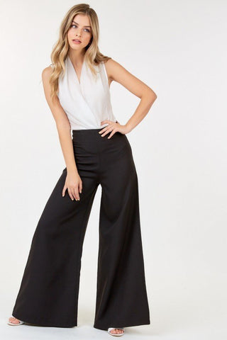 High Waist Wide Leg Flare Pants Look Up Deals