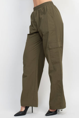 High-rise Cargo Parachute Pants Look Up Deals