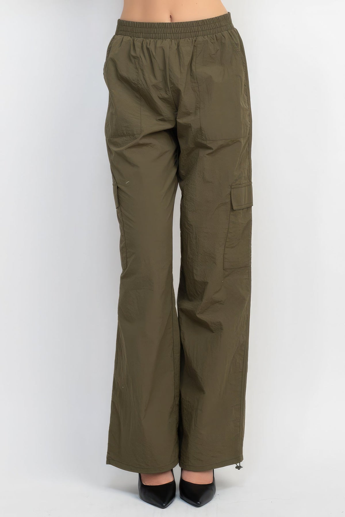 High-rise Cargo Parachute Pants Look Up Deals