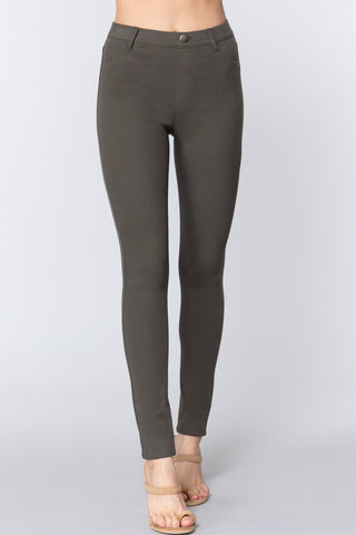 Knit Twill Jeggings Look Up Deals