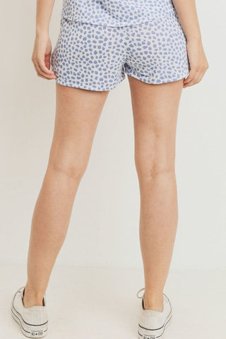 Leopard Printed Terry Short Pants Look Up Deals