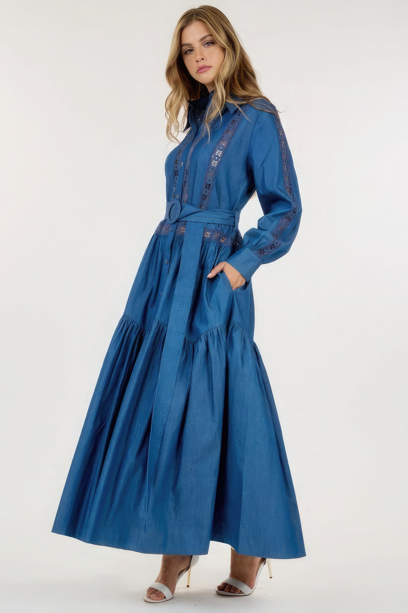 Long Sleeve Maxi Dress Look Up Deals