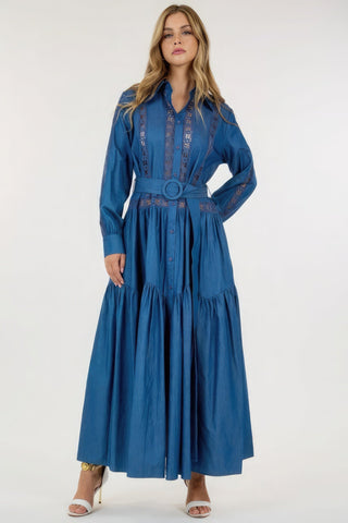 Long Sleeve Maxi Dress Look Up Deals