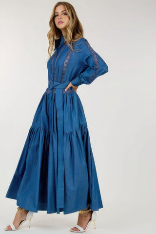 Long Sleeve Maxi Dress Look Up Deals