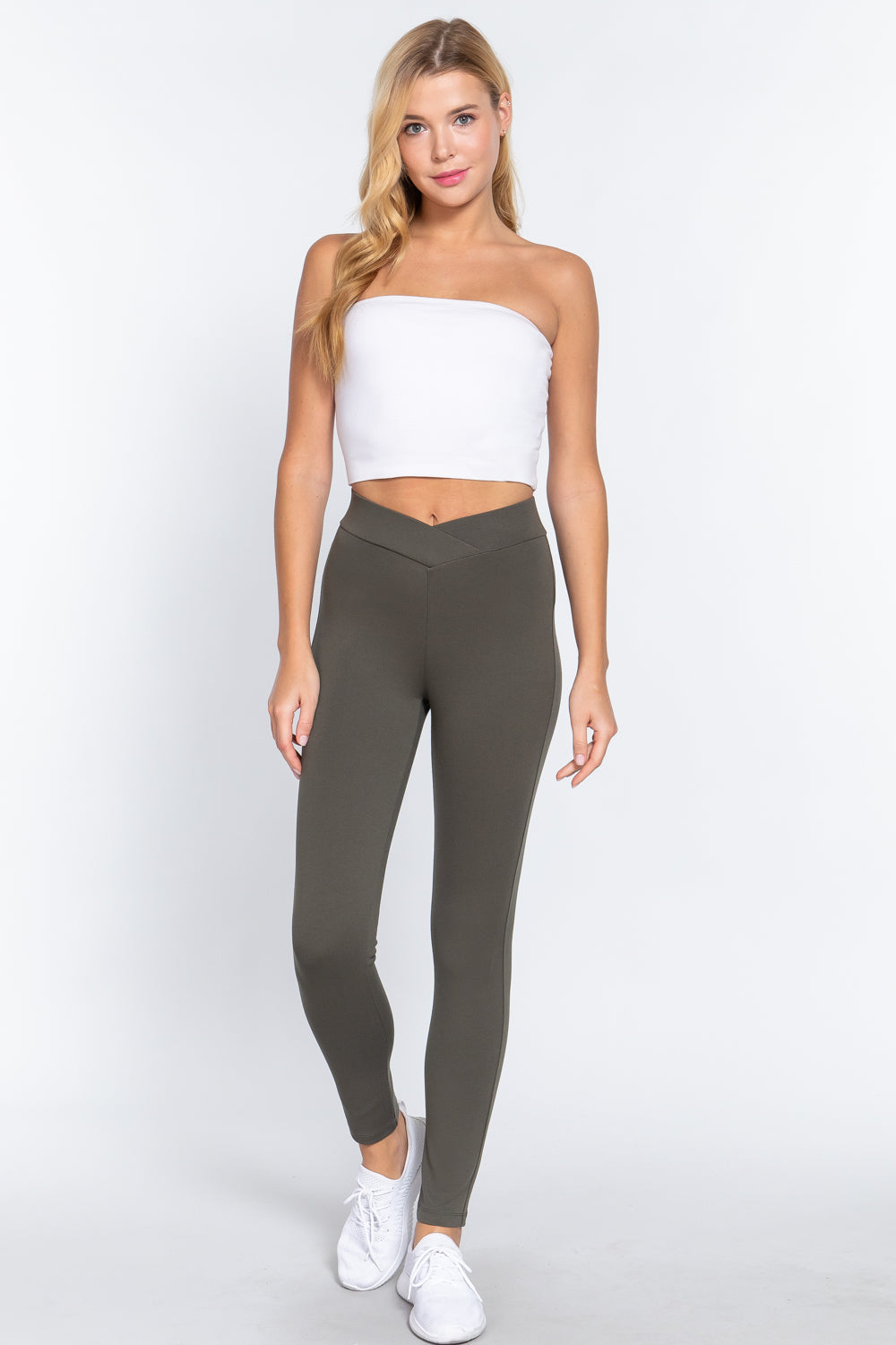 Mid-rise Ponte Pants Look Up Deals