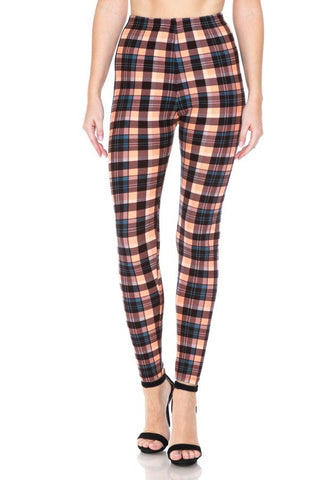 Multi Printed, High Waisted, Leggings With An Elasticized Waist Band Look Up Deals