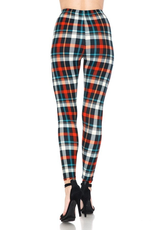 Multi Printed, High Waisted, Leggings With An Elasticized Waist Band Look Up Deals