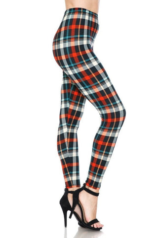 Multi Printed, High Waisted, Leggings With An Elasticized Waist Band Look Up Deals