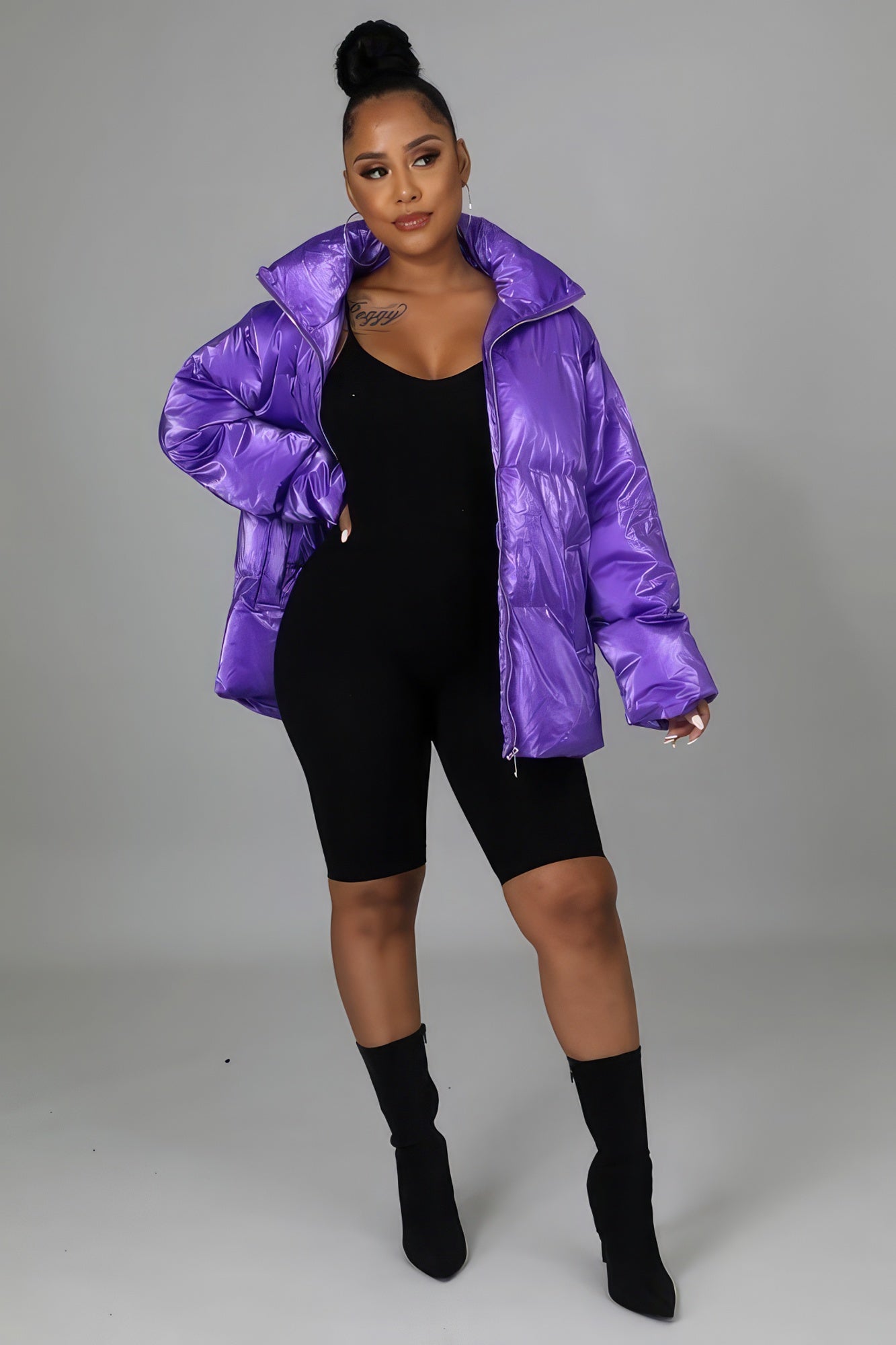 Non-stretch Bomber Jacket Look Up Deals