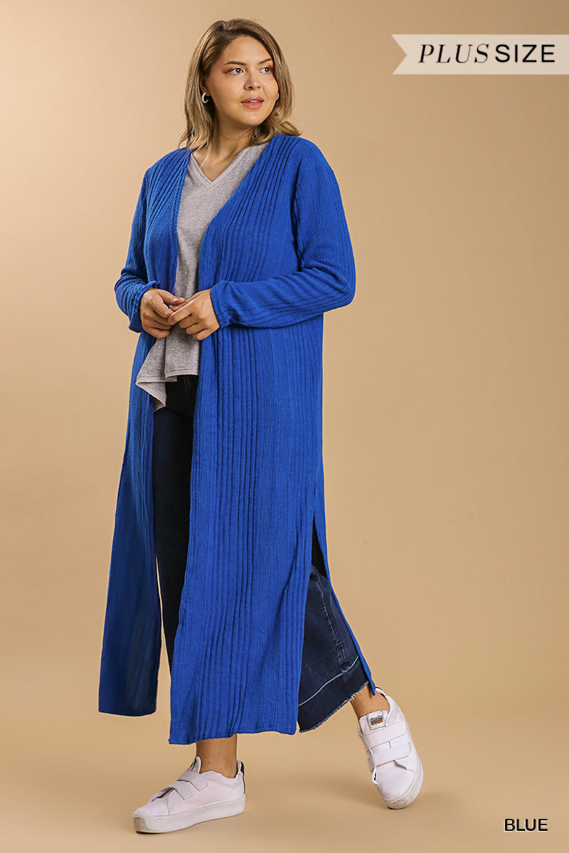 Open Front Long Body Cardigan Look Up Deals