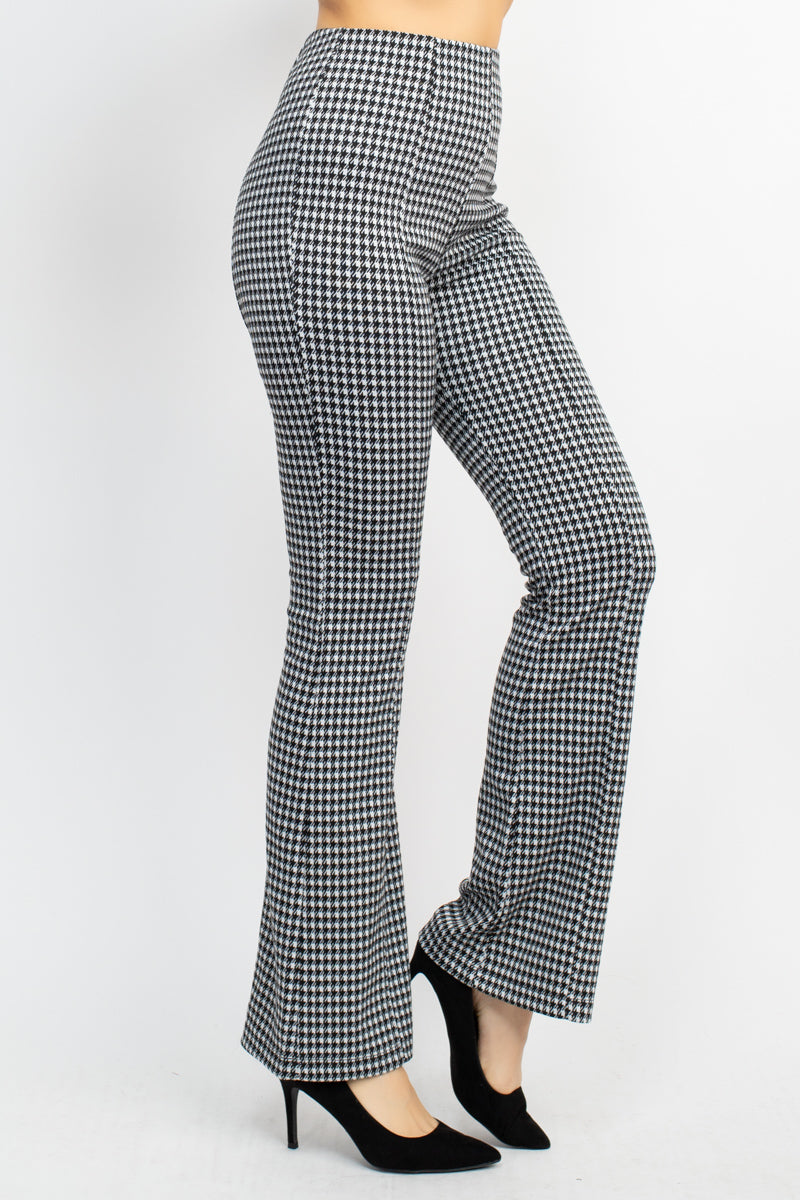 Plaid Bell Bottom Pants Look Up Deals