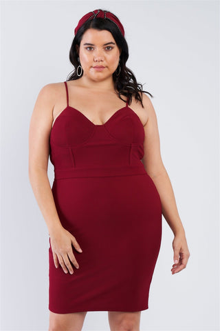 Plus Size Mini Sweetheart Dress Look Up Deals