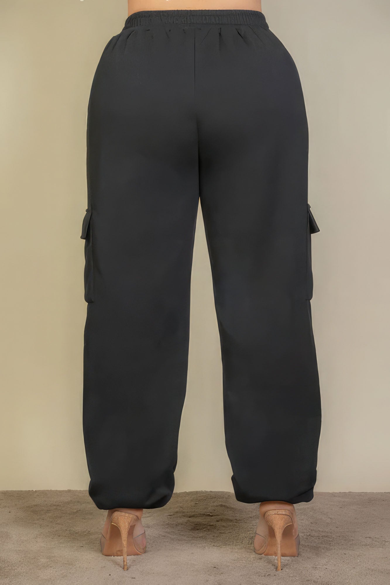 Plus Size Side Pocket Drawstring Waist Sweatpants Look Up Deals