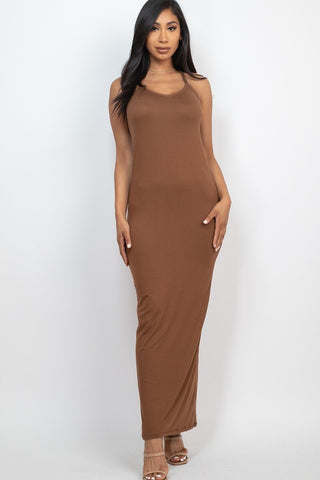 Racer Back Maxi Dress Look Up Deals