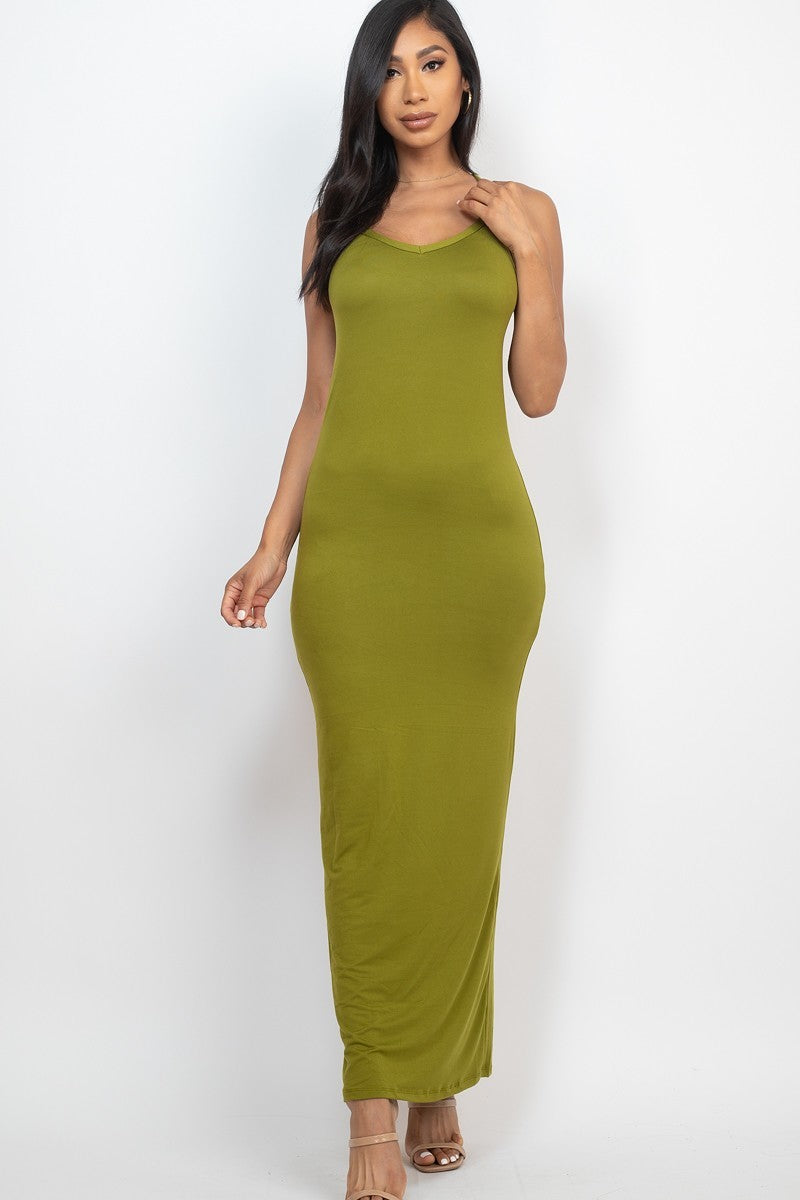 Racer Back Maxi Dress Look Up Deals