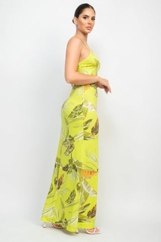 Scoop Tropical Print Maxi Dress Look Up Deals